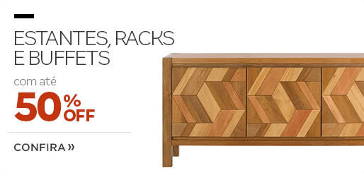 Estantes, racks e buffets