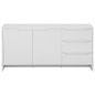 Branco - BUFFET 2 PORTAS/3 GAVETAS 1,60 M X 46 CM INDOOR