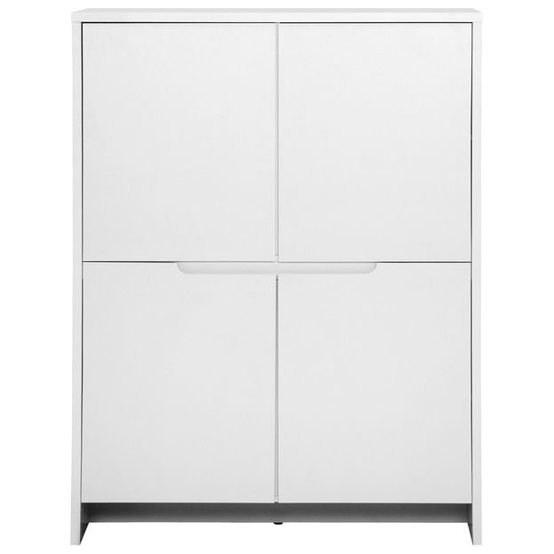 BUFFET-ARMARIO-4P-2GV-108X46-BRANCO-BRANCO-INDOOR