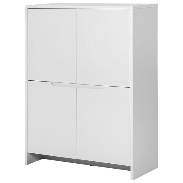 BUFFET-ARMARIO-4P-2GV-108X46-BRANCO-BRANCO-INDOOR