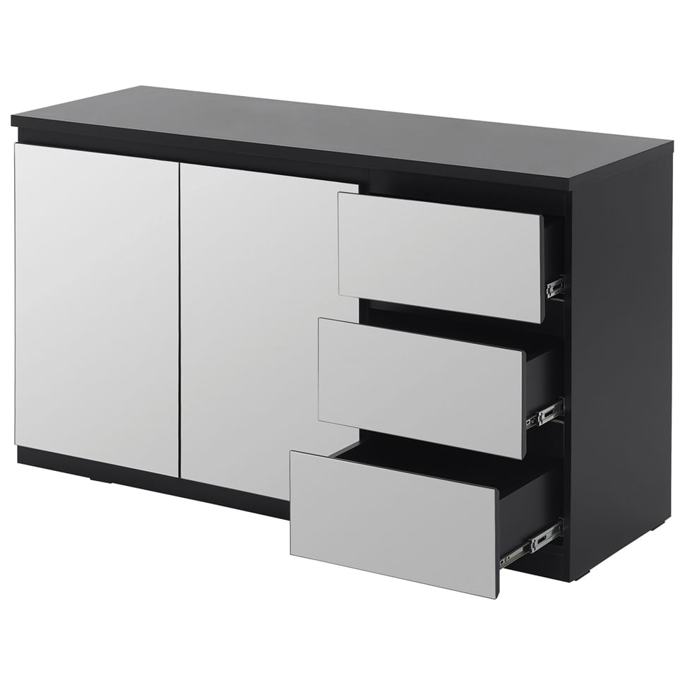 BUFFET-2P-3GV-133X45-PRETO-PRATA-MINCE