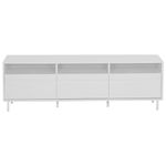 Branco - OBLÍQUA RACK 3 GAVETAS 180X40