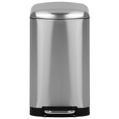 LIXEIRA-C-PEDAL-30-L-INOX-PRETO-SILENT
