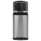 LIXEIRA-C-PEDAL-30-L-INOX-PRETO-SILENT