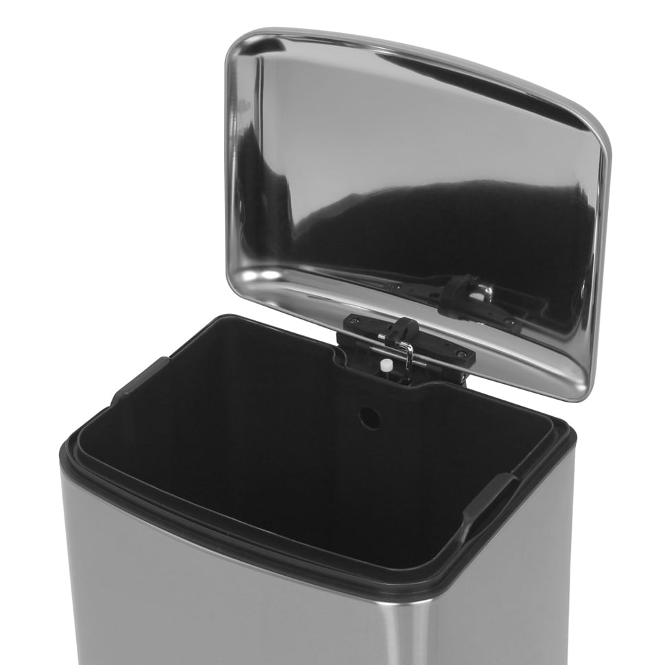 LIXEIRA-C-PEDAL-30-L-INOX-PRETO-SILENT