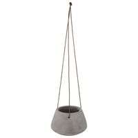Cachepô suspenso 14 cm beton small