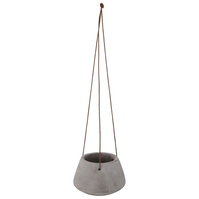 Cachepô Suspenso 14 Cm Beton Small