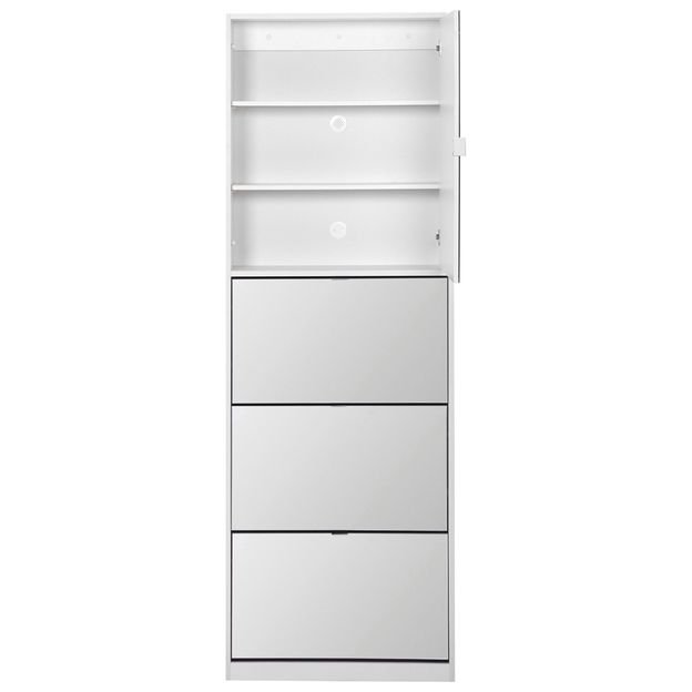 MIRROR-SAPATEIRA-PAREDE-4P-BRANCO-PRATA-FAMILY