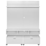 Branco - PAINEL TV 136 C/ CAIXA ORGANIZ. CELL
