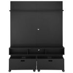 Preto - PAINEL TV 136 C/ CAIXA ORGANIZ. CELL