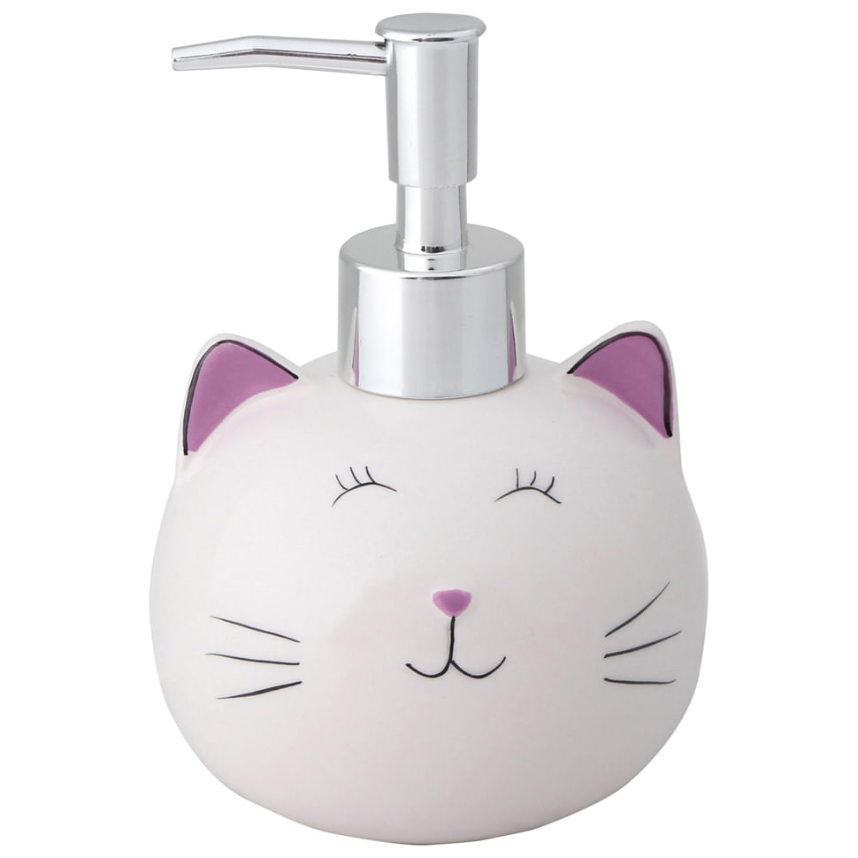 PORTA-SABONETE-LIQUIDO-BRANCO-HIBISCO-MI-UAU