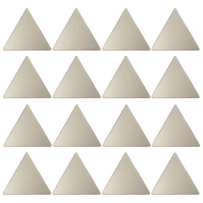 Adorno De Parede Com 16 Confetti Triangles