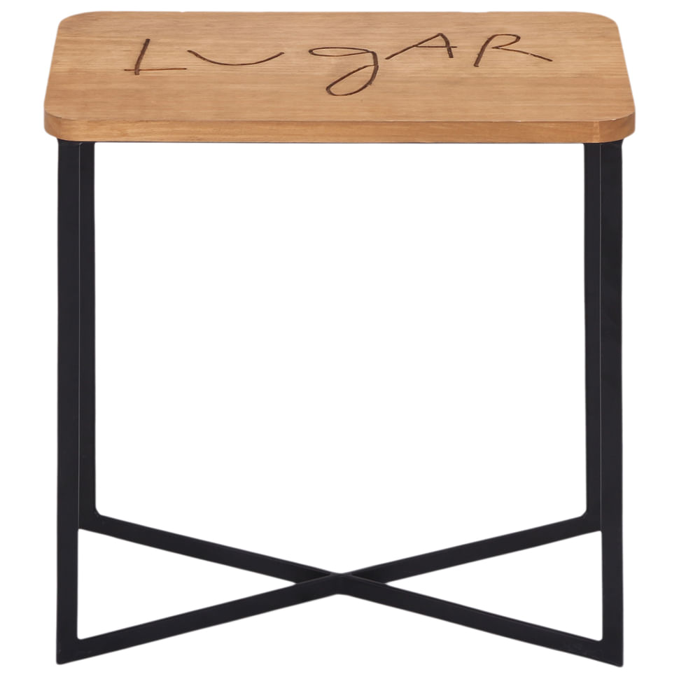 LUGAR-MESA-LATERAL-40X20-PRETO-MATE-MANUSCRITO