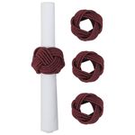 ARGOLA PARA GUARDANAPO COM 4 TRESSOIR