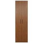 FREIJÓ - GUARDA-ROUPA 2 PORTAS 5 PRATELEIRAS 35 MAXIMUS