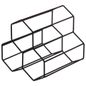 Preto - PORTA-GARRAFAS PARA 3 STRUCTURE HEX