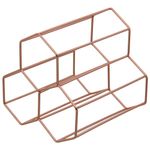 Cobre - PORTA-GARRAFAS PARA 3 STRUCTURE HEX