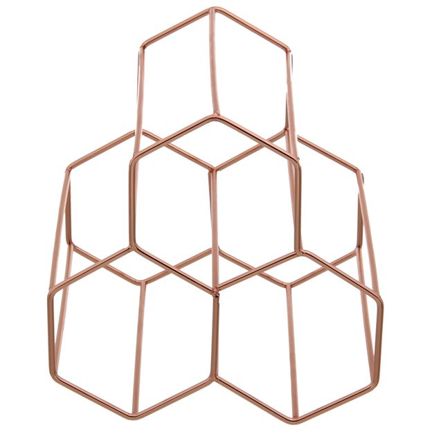 HEX-PORTA-GARRAFAS-P-3-COBRE-STRUCTURE