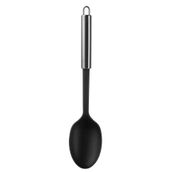 COLHER-34-CM-PRETO-INOX-ELLIP-NYLON