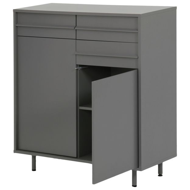 BUFFET-2P-3GV-95X40-GRAFITE-OBLIQUA