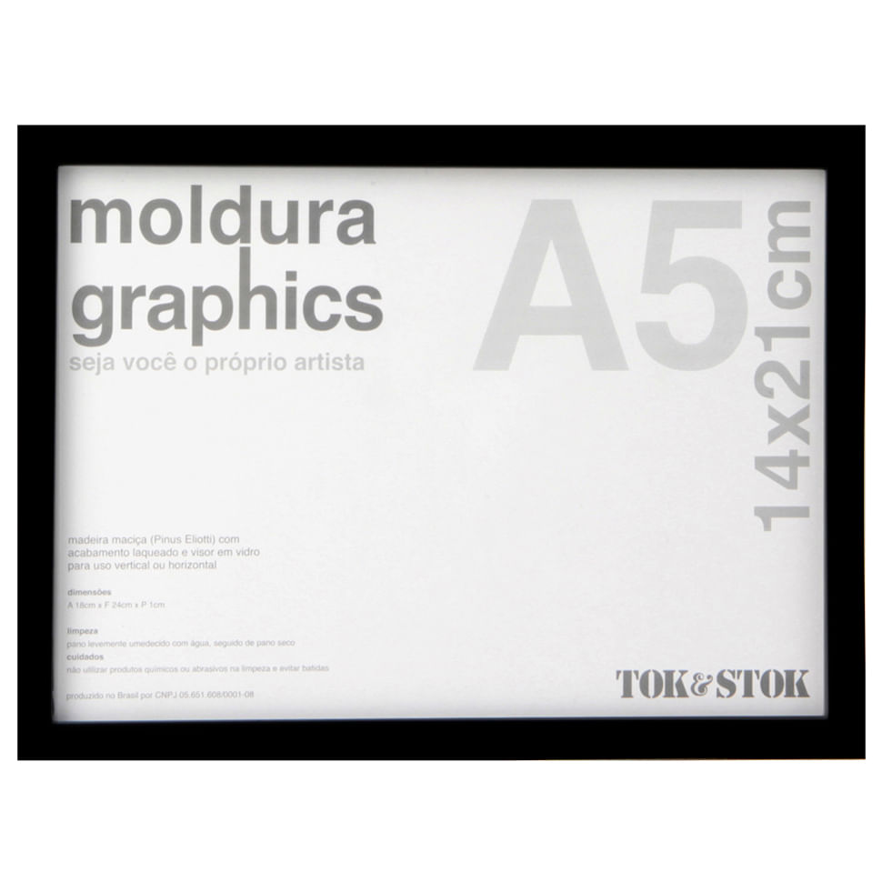 KIT-MOLDURA-A5-14-CM-X-21-CM-PRETO-GRAPHICS