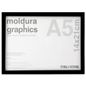 Preto - KIT MOLDURA A5 14 CM X 21 CM GRAPHICS