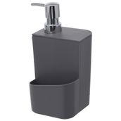 PORTA-DETERGENTE-CINZA-CROMADO-TRIUM