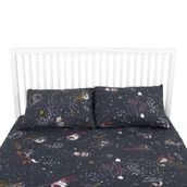 LENCOL-CASAL-QUEEN-240X250-CINZA-MULTICOR-ZOODIAC