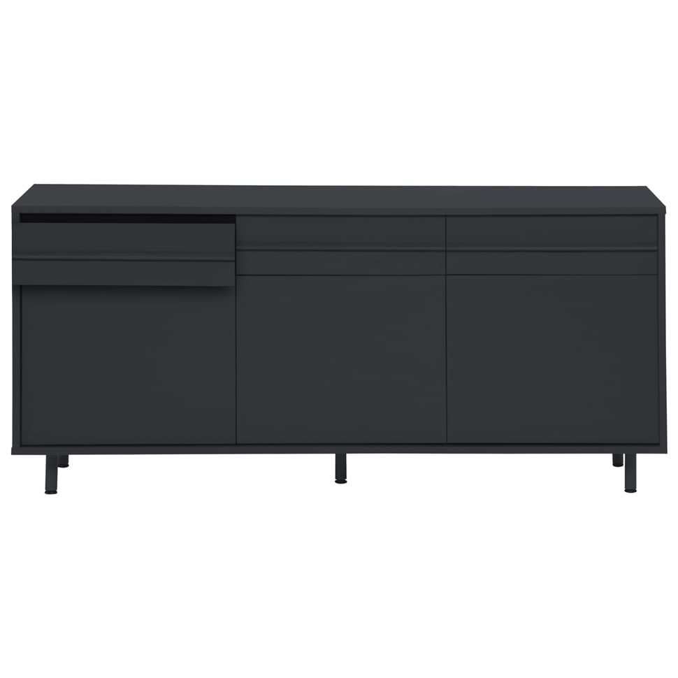 BUFFET-3P-3GV-160X45-GRAFITE-OBLIQUA