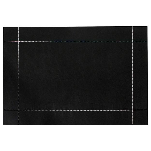 LUGAR AMERICANO 48 CM X 33 CM CHAT SLIM CORSIN PRETO | Tok&Stok