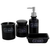 PORTA-SABONETE-LIQUIDO-PRETO-BRANCO-LE-BAIN