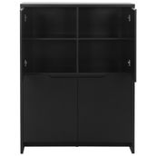 BUFFET-ARMARIO-4P-2GV-108X46-PRETO-PRETO-INDOOR