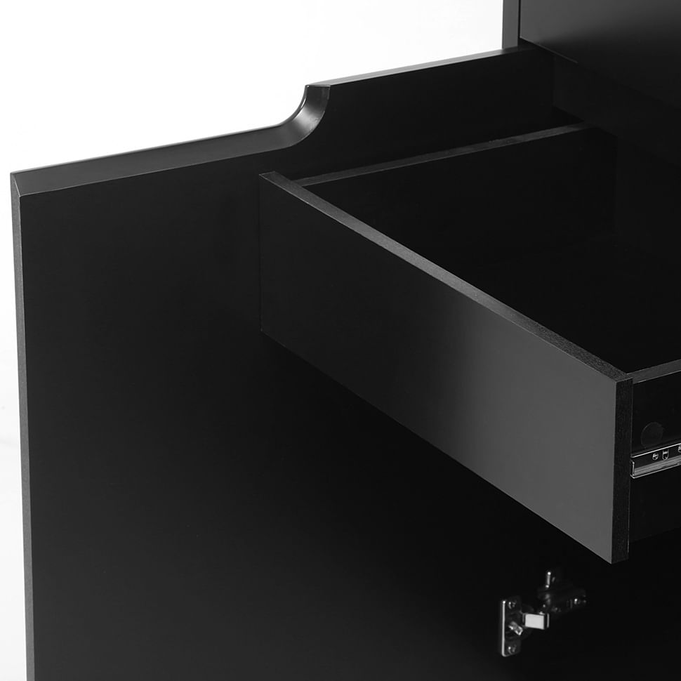 BUFFET-ARMARIO-4P-2GV-108X46-PRETO-PRETO-INDOOR