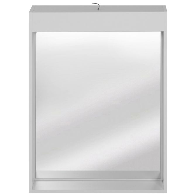 Espelho Com Luminária 60 Cm X 80 Cm Bianc