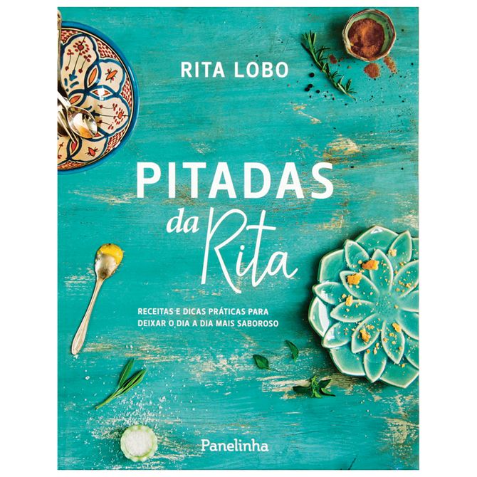 Livro Pitadas Da Rita Multicor Gastronomia Tok Stok M