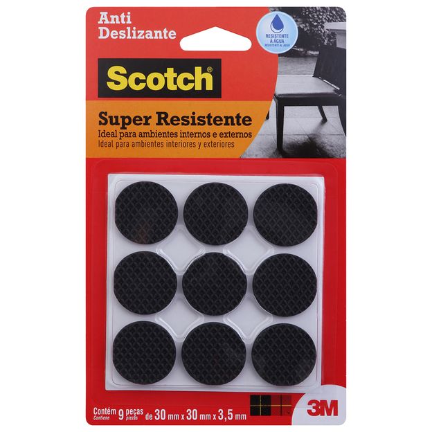 ANTI-DESL-RED-GDE-30X30X35MM-C-9-PRETO-3M