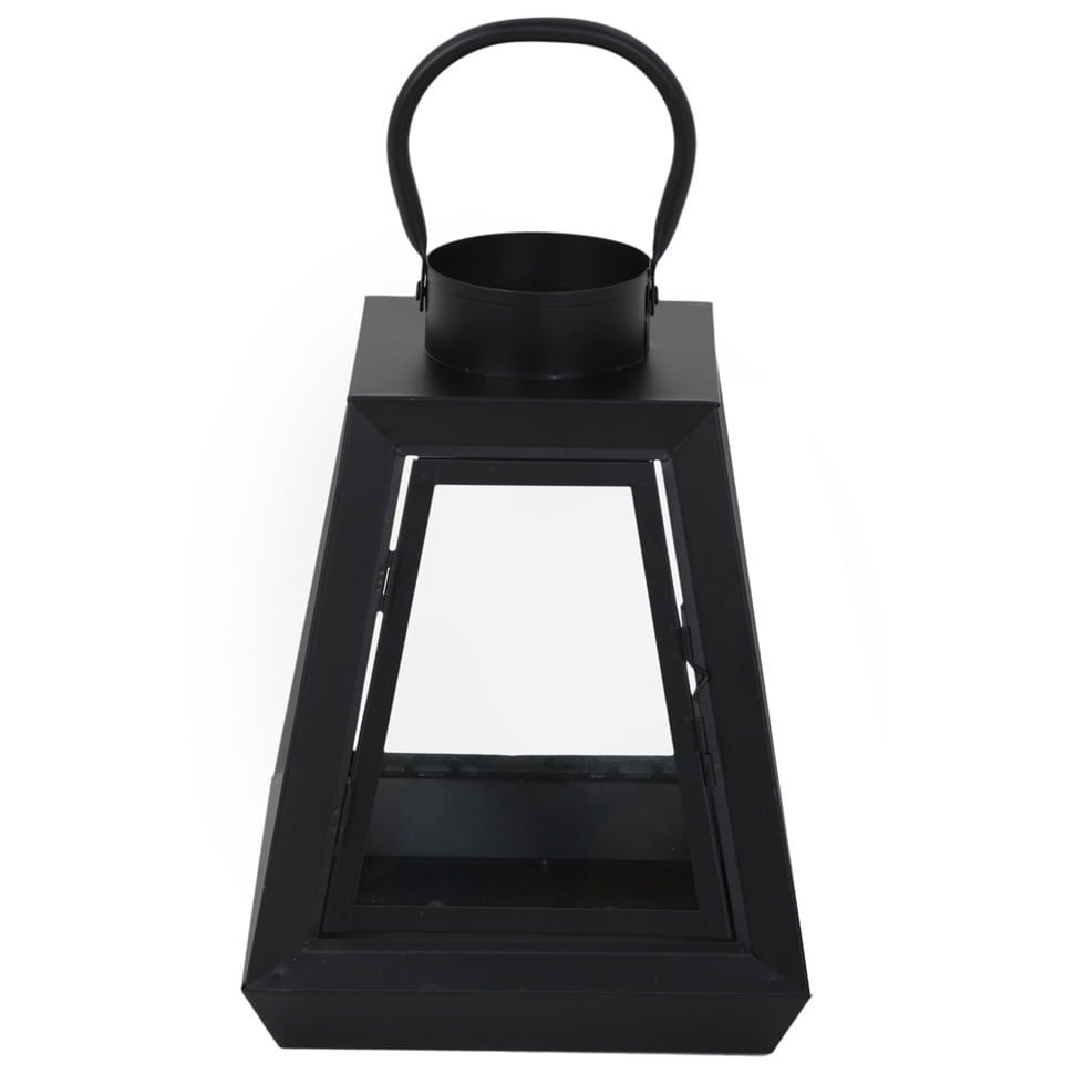 LANTERNA-29-CM-PRETO-INCOLOR-TRAPEZE