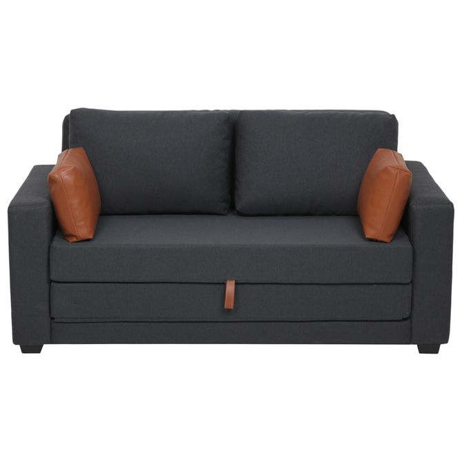 Sofácama 2 Lugares Grafite/whisky Lay Down Tok Stok