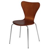 OTTA CADEIRA NOZES/CROMADO | Tok&Stok