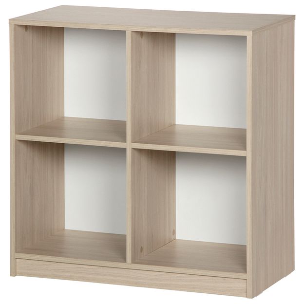 ESTANTE-77X77-NEW-OAK-BRANCO-START-UP