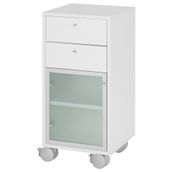 GAB-INF-1P-2GV-RODIZIO-BRANCO-ALUMINIO-SWAN