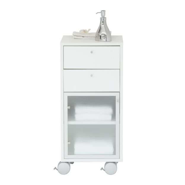 GAB-INF-1P-2GV-RODIZIO-BRANCO-ALUMINIO-SWAN