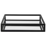 Preto - BANDEJA 30 CM X 20 CM LAMONT