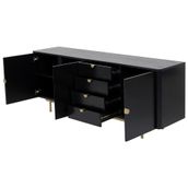 BUFFET-3P-4GV-190X45-EBANIZADO-DOURADO-JAZZ