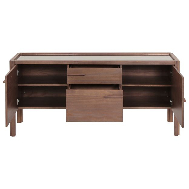 BUFFET-2P-2GV-170X45-WOOD-SMOKE-PRATA-OTTO