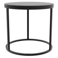 Stabil round mesa lateral baixa redonda 50 cm