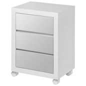 CRIADO-MUDO-3GV-BRANCO-PRATA-NORTH