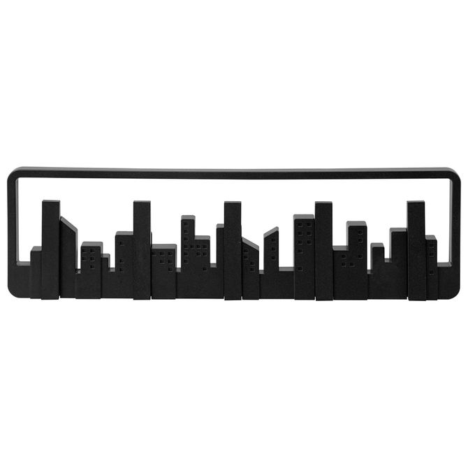 Cabideiro De Parede Com 5 Ganchos Urb Skyline