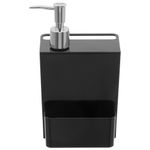 Preto brilhante - PORTA-DETERGENTE ESPONJA PANO LUMIX