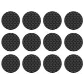 ANTI-DESL-RED-MED-25X25X3MM-C-12-PRETO-3M